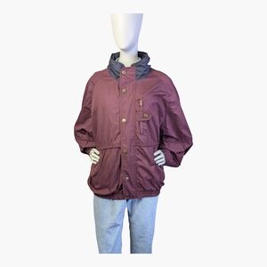 Wind River Vintage 90s Burgundy Light Jacket | Gorpcore | Size XL